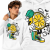 BLUZA Z KAPTUREM ANIMOWANA   LEMON